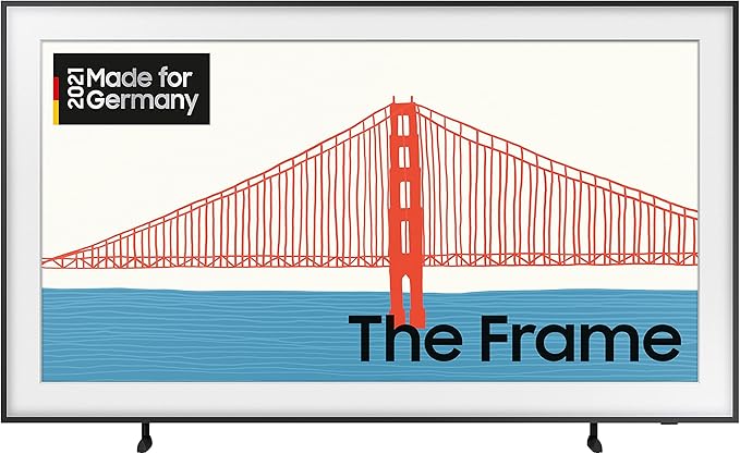 Samsung The Frame QLED 4K TV 75 Zoll (GQ75LS03AAUXZG), Quantum HDR, Design im Rahmen-Look, Austauschbare Rahmen 2021
